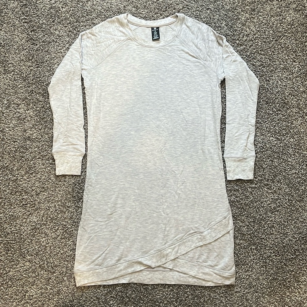 Active Life Heathered Grey Sweater Tunic